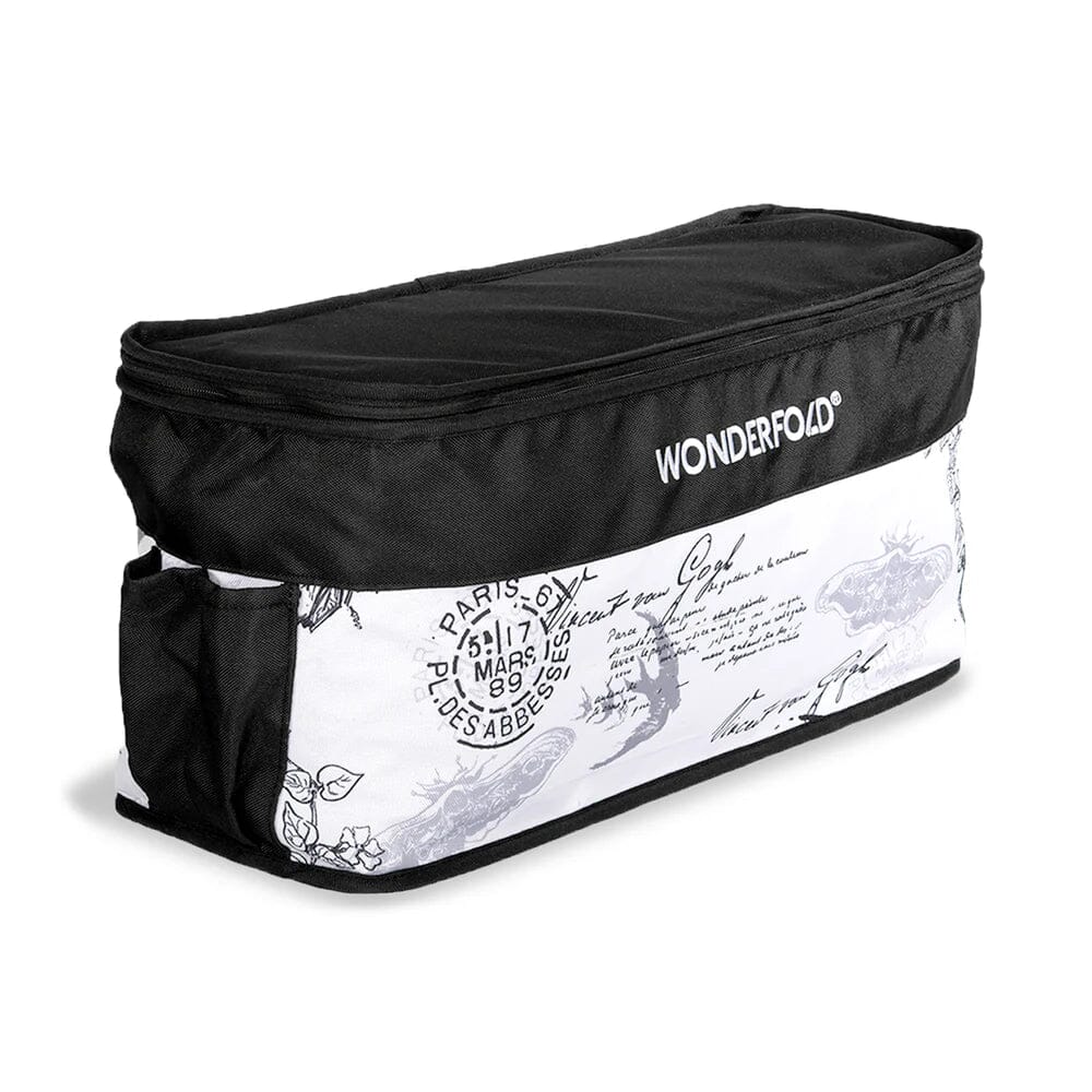 WonderFold W4 Elite Luxe Rear Basket Fabric - Van Gogh Sketches- Strolleria