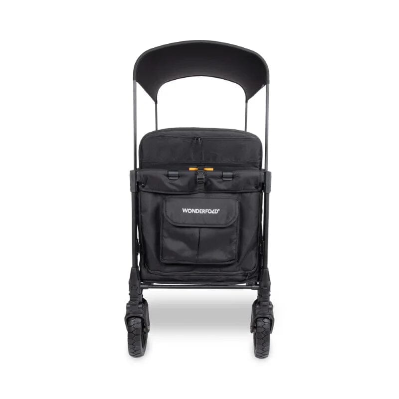 WonderFold W4 Luxe Pro 4-Seater Stroller Wagon - Jet Black