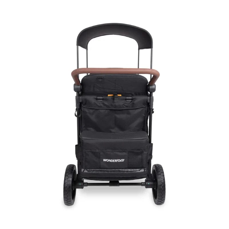 WonderFold W4 Luxe Pro 4-Seater Stroller Wagon - Jet Black