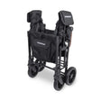 WonderFold W4 Luxe Pro 4-Seater Stroller Wagon - Jet Black - Bambi Baby