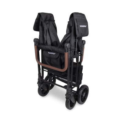 Wonderfold W6 Luxe Pro 6-Seater Stroller Wagon - Black