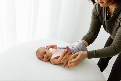 Swaddelini Baby with Brace Sleep Sack Swaddle Solution