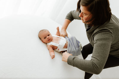 Swaddelini Baby with Brace Sleep Sack Swaddle Solution