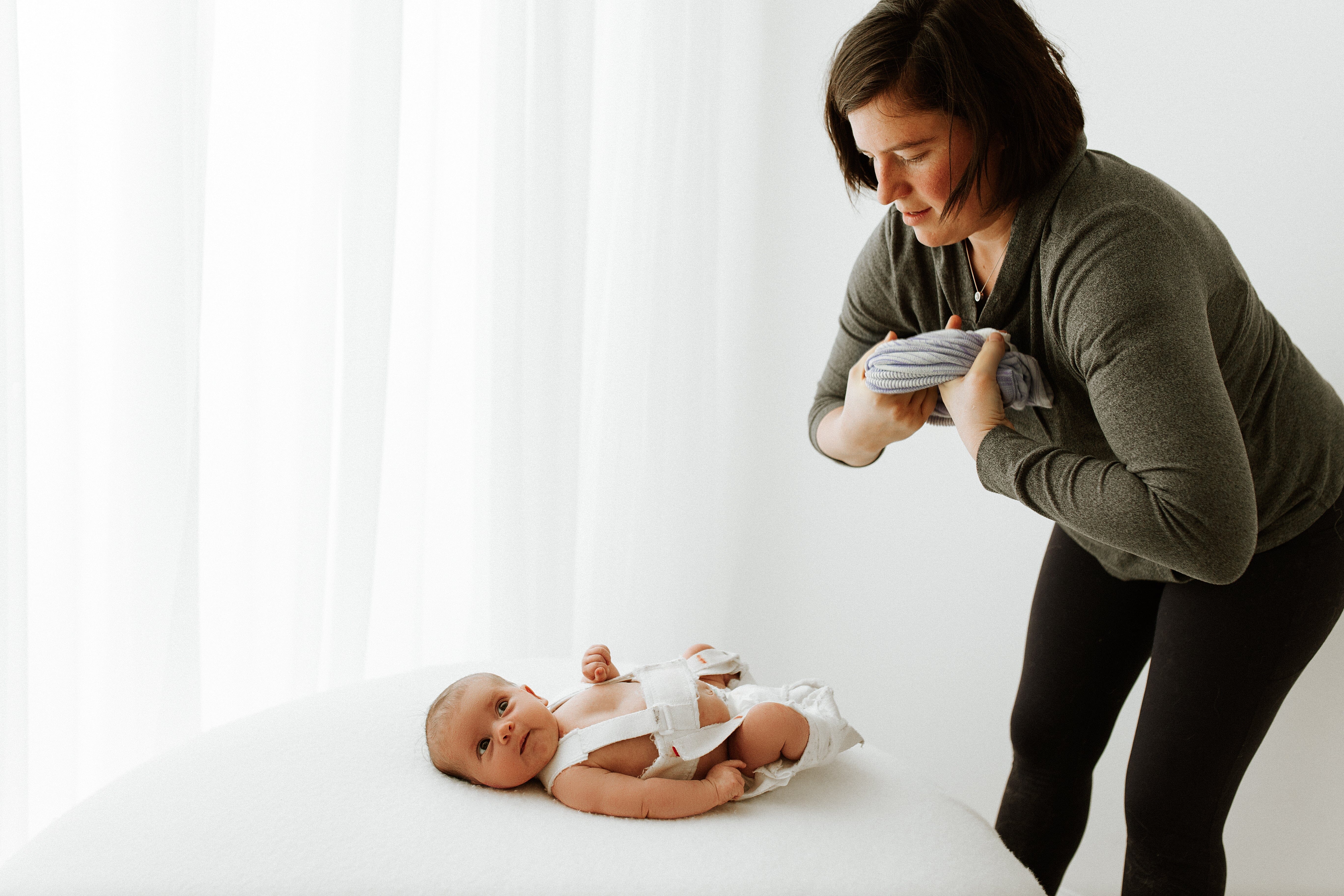Swaddelini Baby with Brace Sleep Sack Swaddle Solution- Strolleria