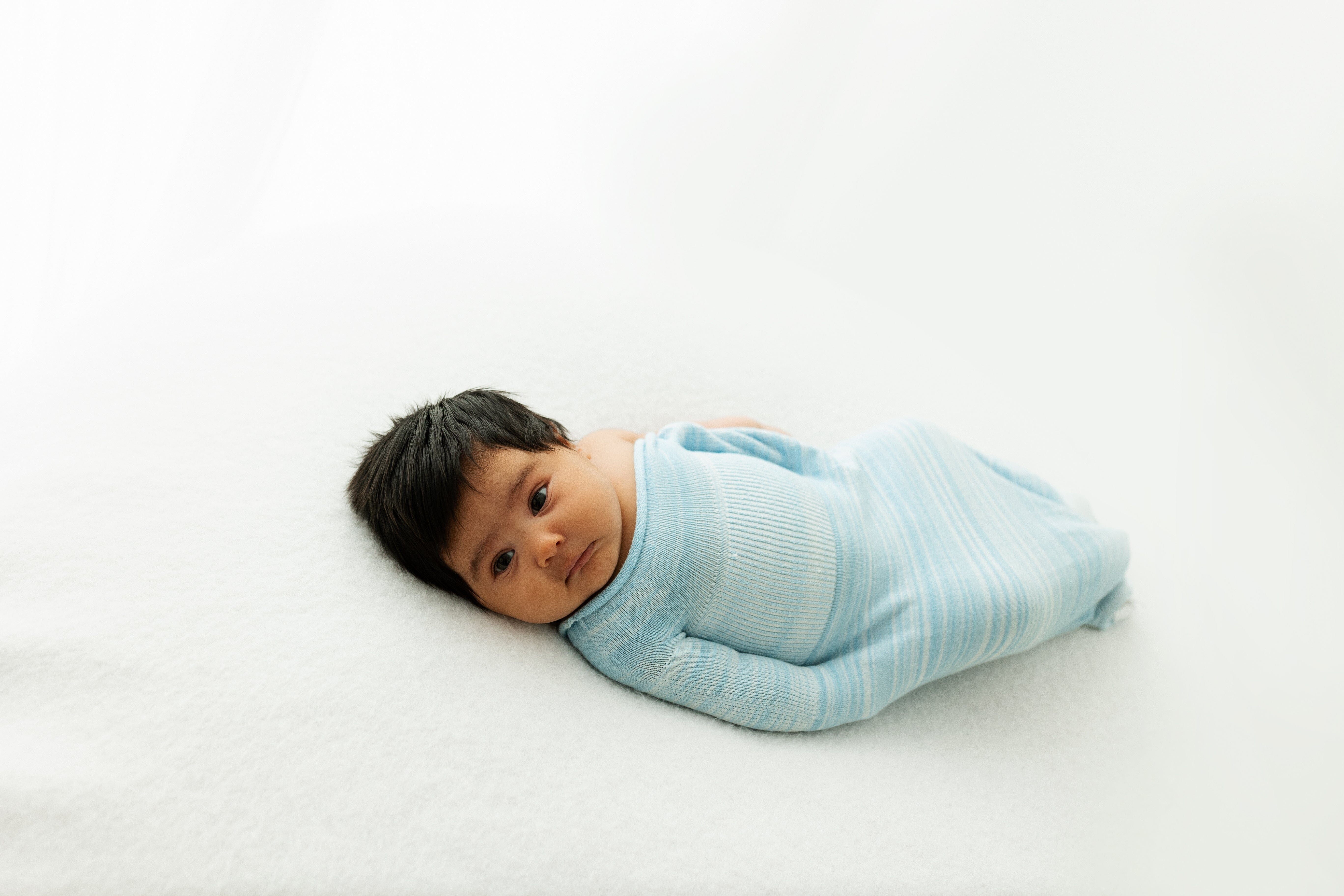 Swaddelini Blue Swaddle Sleep Sack- Strolleria