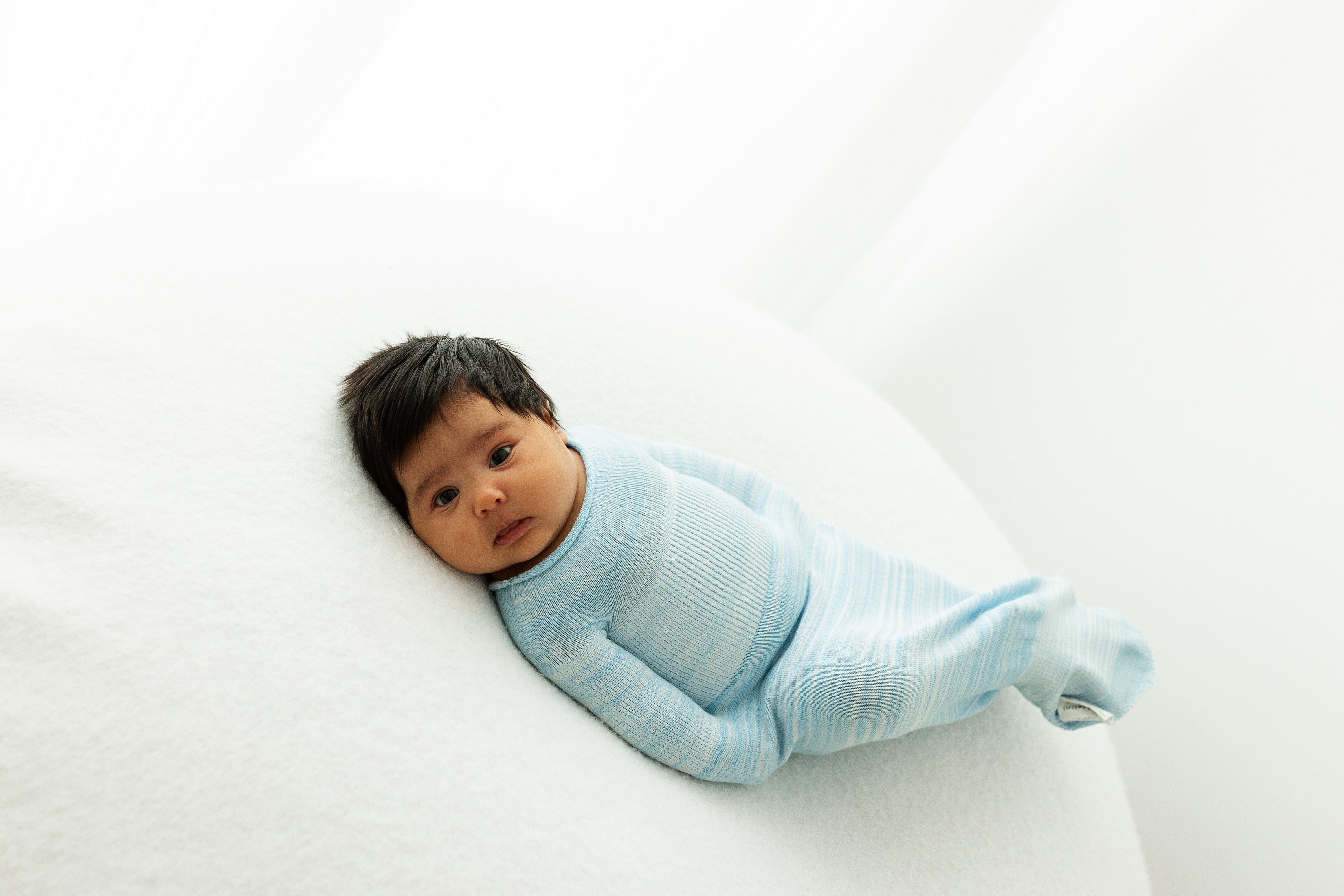 Swaddelini Blue Swaddle Sleep Sack- Strolleria