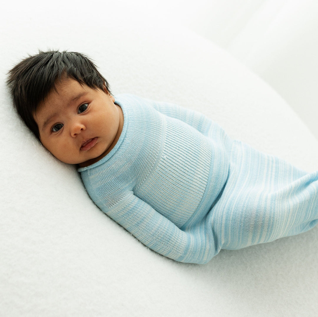 Swaddelini Blue Swaddle Sleep Sack
