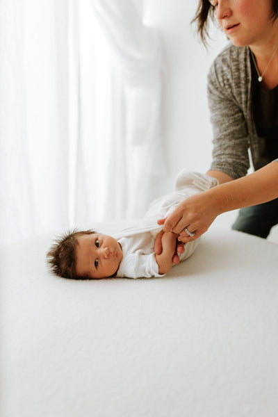 Swaddelini Bamboo Blend Beige Swaddle Sleep Sack