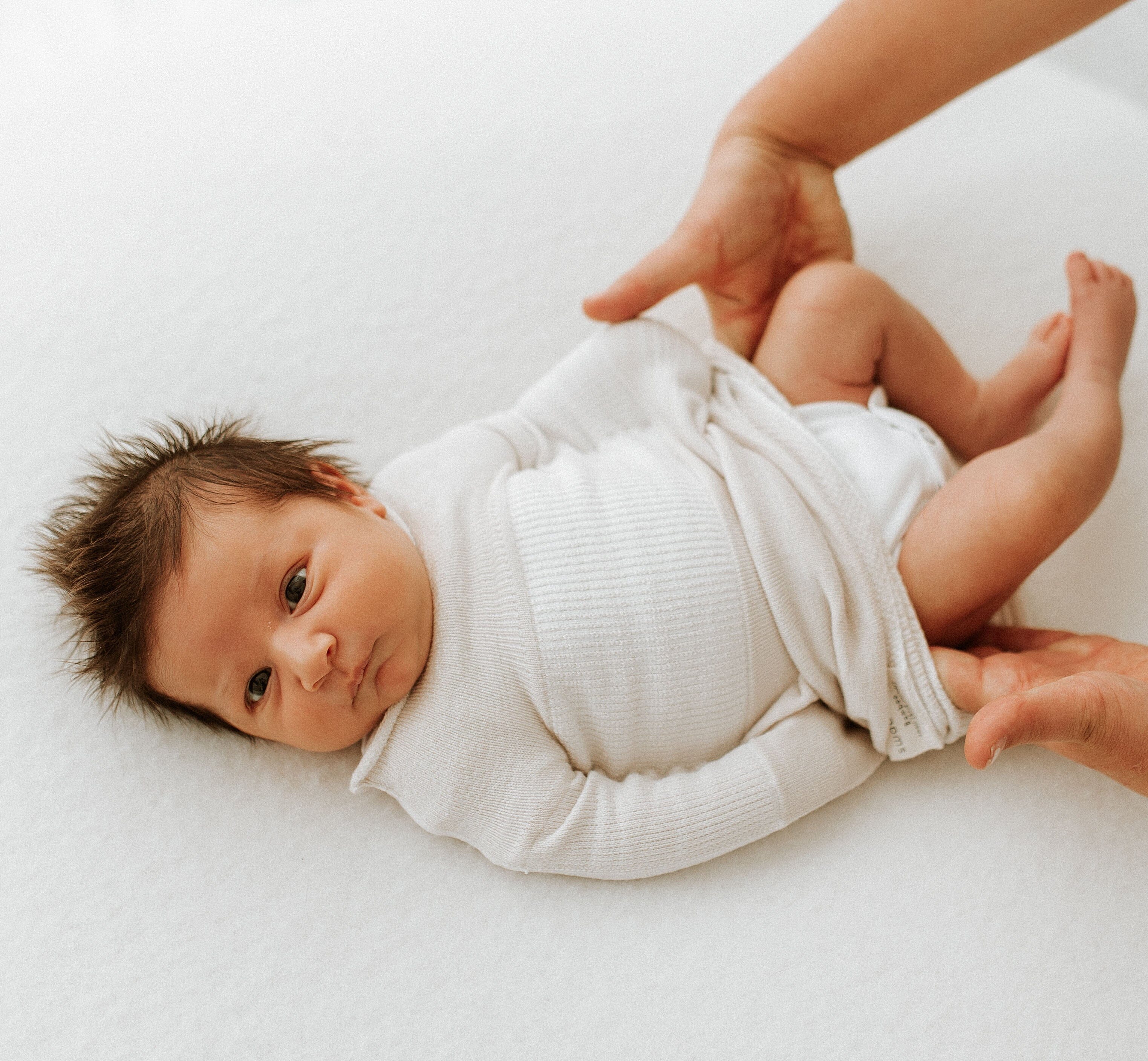 Swaddelini Bamboo Blend Beige Swaddle Sleep Sack- Strolleria