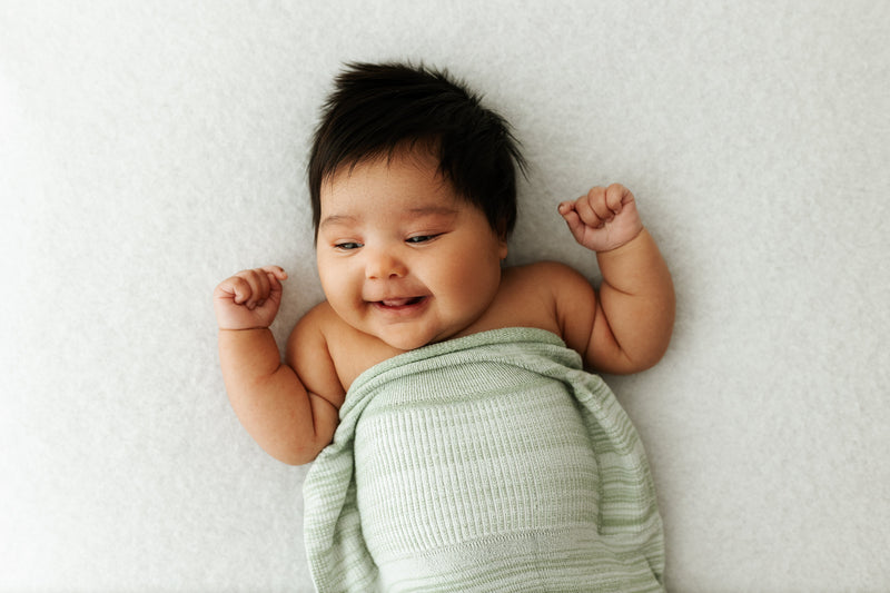 Swaddelini Bamboo Blend Mint Swaddle Sleep Sack