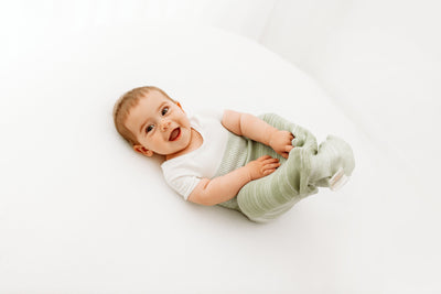 Swaddelini Bamboo Blend Mint Arms Out™ Short Sleeve Sleep Sack