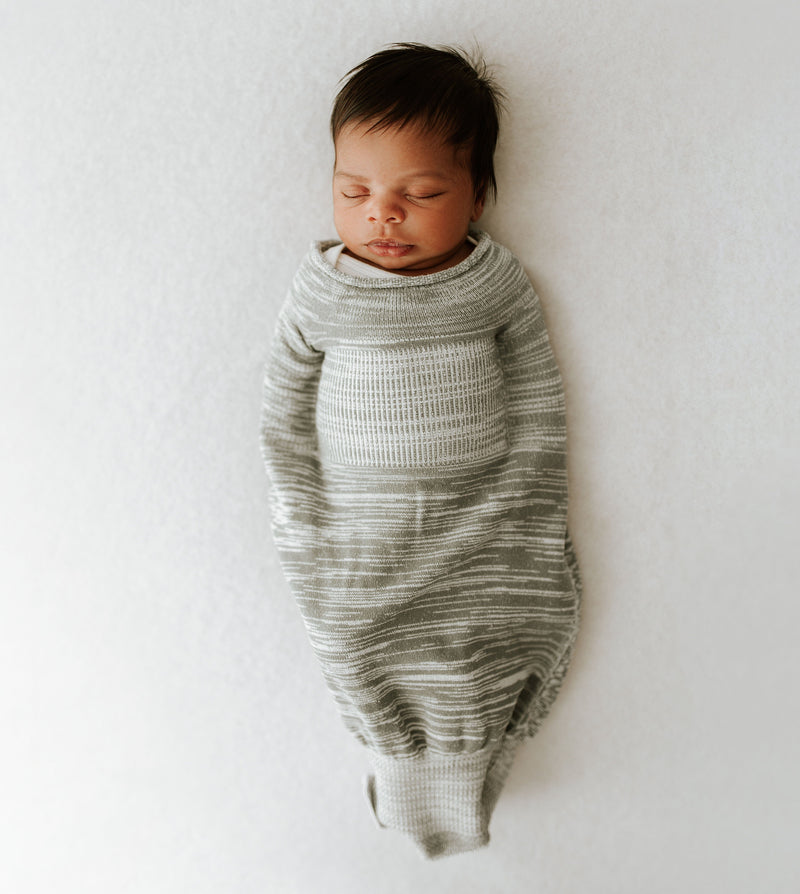 Swaddelini Grey Swaddle Sleep Sack