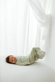 Swaddelini Bamboo Blend Mint Swaddle Sleep Sack - Bambi Baby