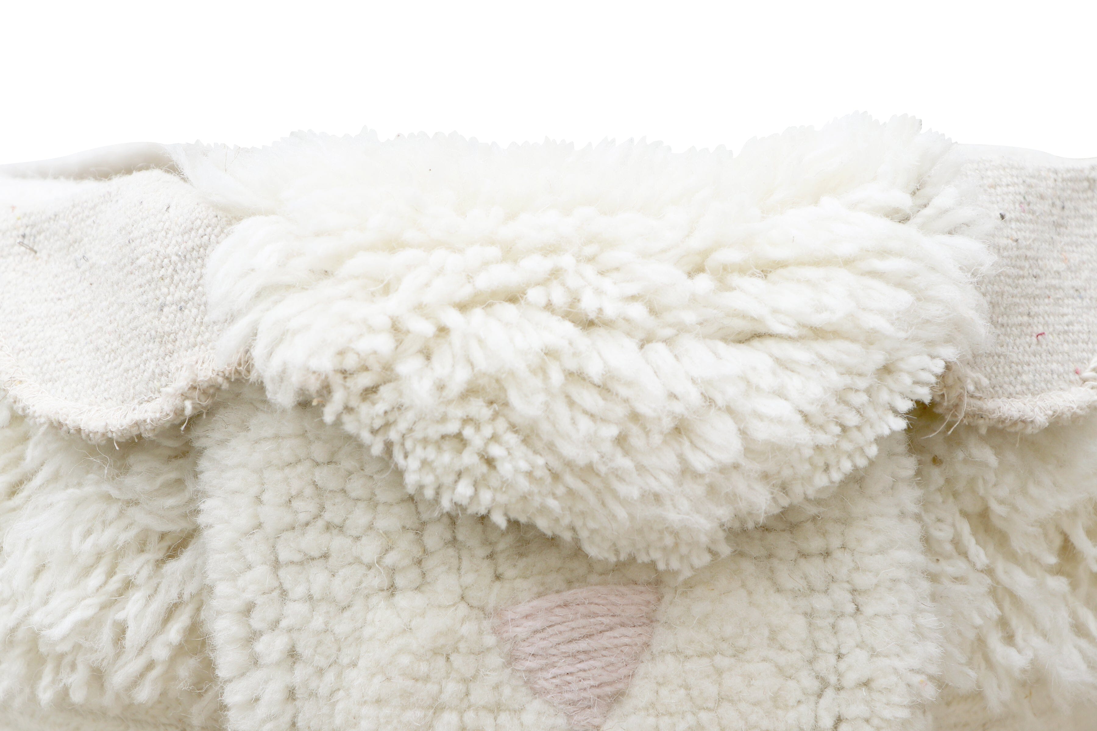 Lorena Canals Woolable Basket - Pink Nose Sheep- Strolleria