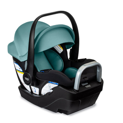 Britax Willow S Infant Car Seat and Alpine Base - Jade Onyx