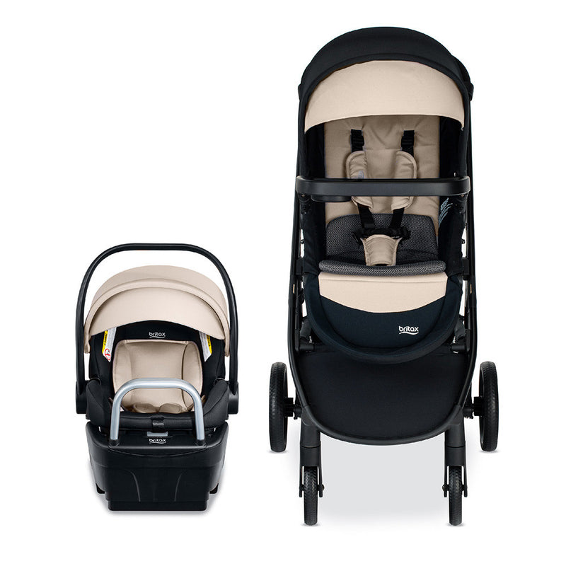 Britax Willow Brook S+ Travel System with Alpine Base- Strolleria