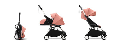 Stokke YOYO³ Complete Bundle: Stroller Frame, 0+ Newborn Pack and 6+ Color Pack