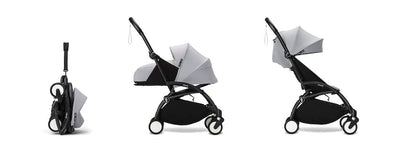 Stokke YOYO³ Complete Bundle: Stroller Frame, 0+ Newborn Pack and 6+ Color Pack