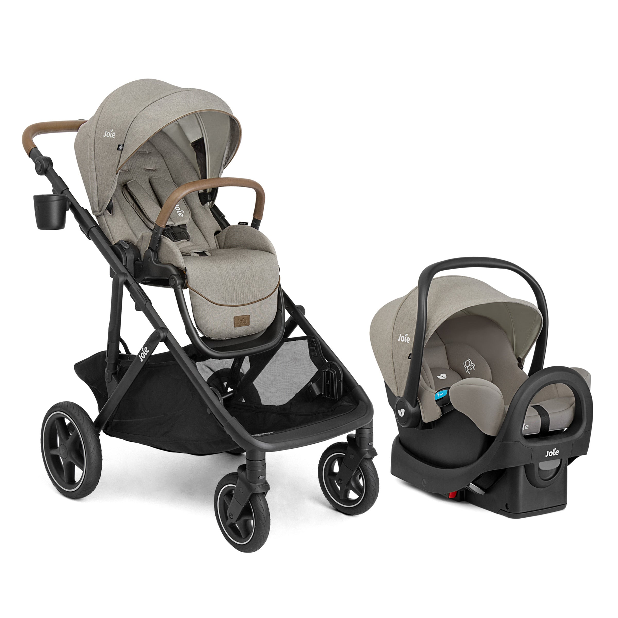 joie travel stroller Joie Chive and Rue Travel System in Dove