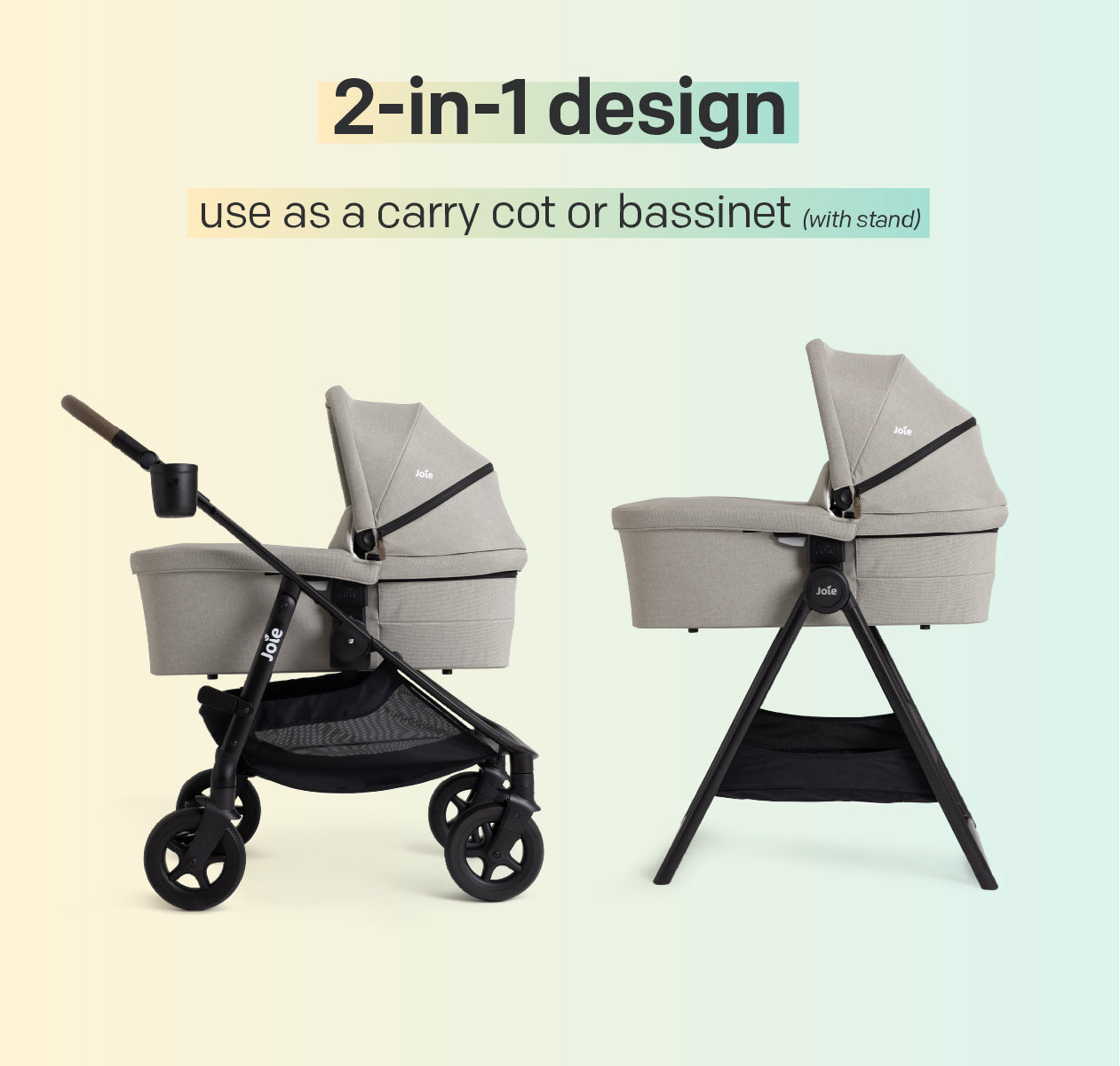 Joie Baby Chive And Carry Cot- Strolleria
