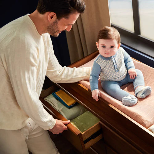 Maxi Cosi Embraced Forms Double Topper - Chestnut Stain