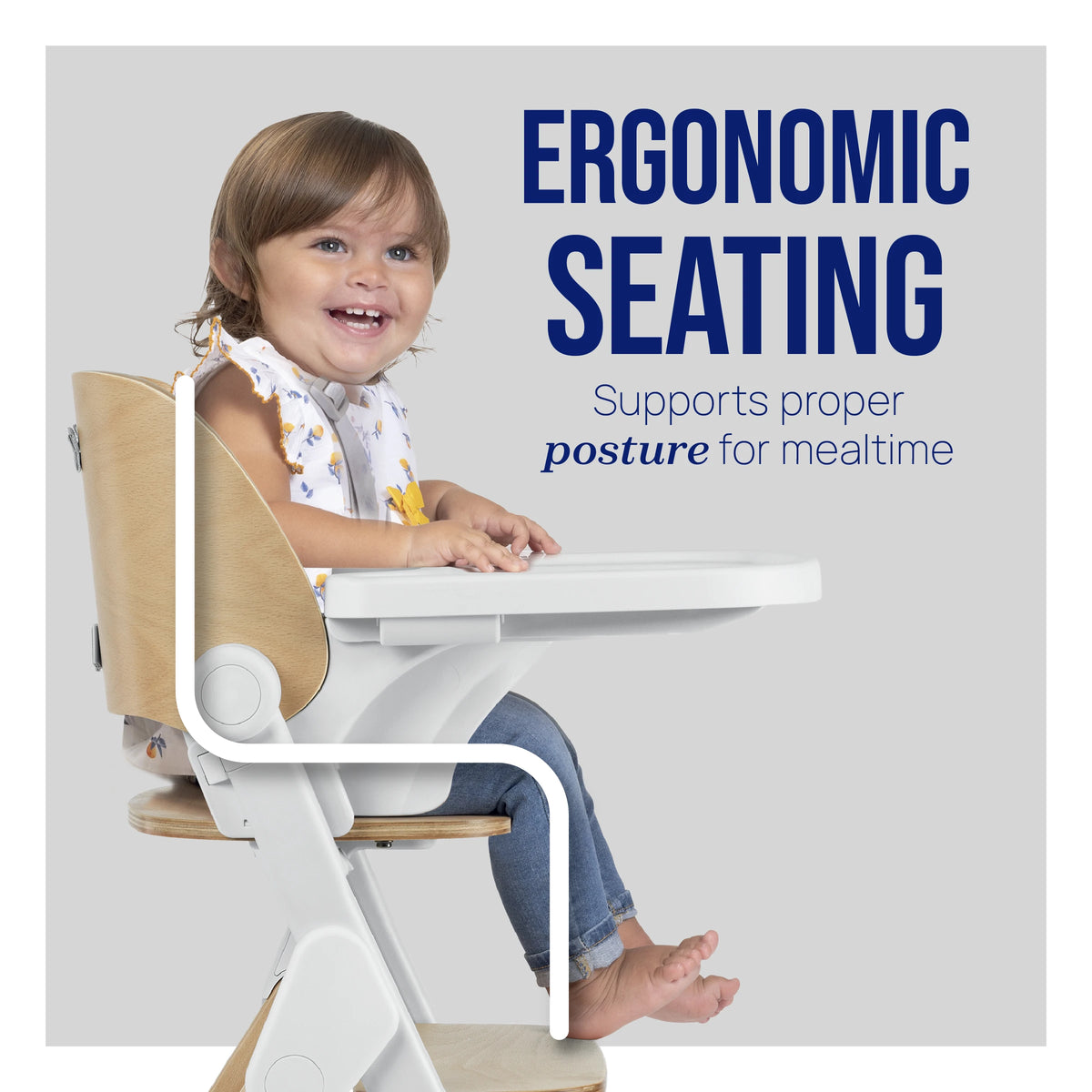 Chicco Wonder 4-in-1 Folding High Chair- Strolleria