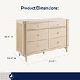 Maxi Cosi Brisa 6-Drawer Dresser - Bambi Baby