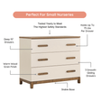 dadada Lala Little 3-Drawer Dresser - Bambi Baby