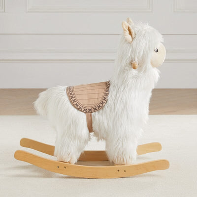 Wonder and Wise Alpaca Rocker with Saddle