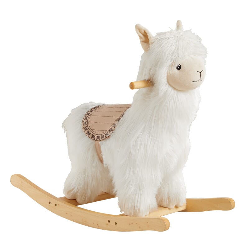 Wonder and Wise Alpaca Rocker with Saddle