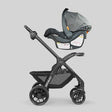 Chicco Bravo LE ClearTex Quick-Fold Stroller - Pewter - Bambi Baby