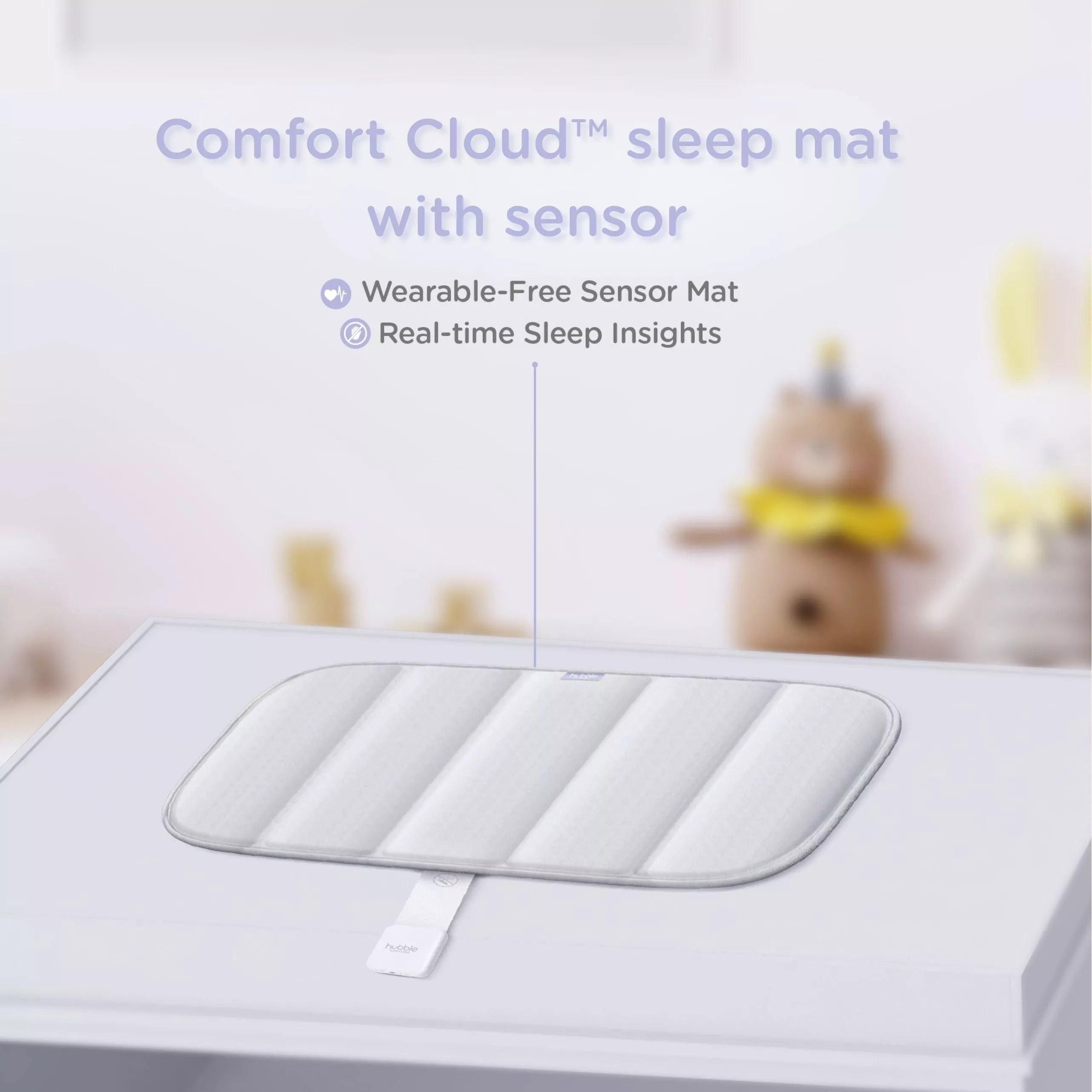 Hubble Connected Hubble Dream+ with Comfort Cloud™ Sleep Sensor Mat- Strolleria