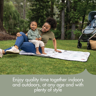 Tiny Love Black & White XL Outdoor Picnic Mat