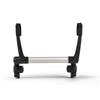 Black Bugaboo Donkey 6 Car Seat Adapter - Front View | Strolleria