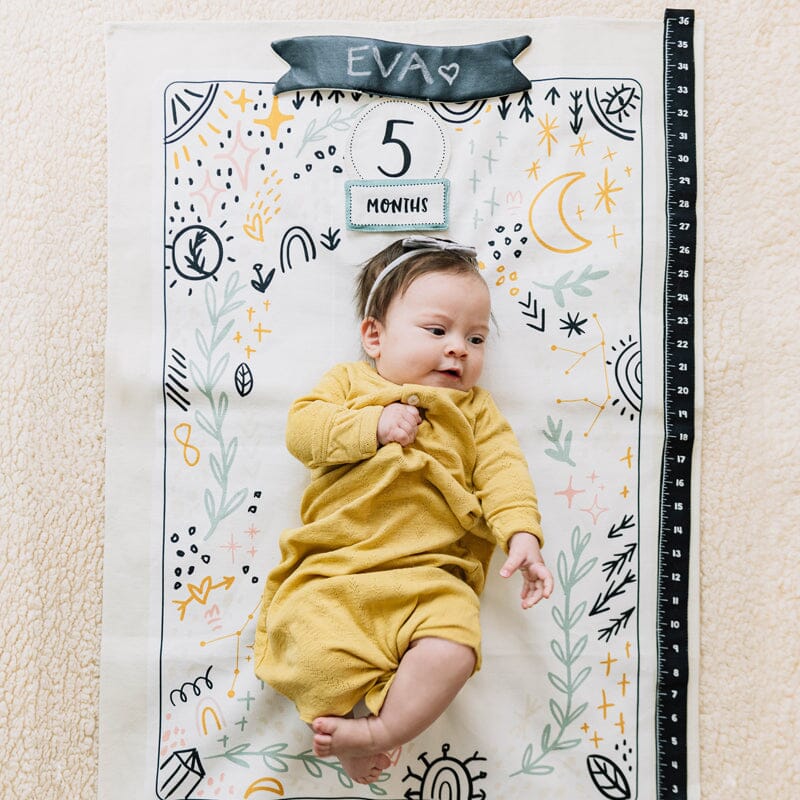Wonder and Wise Milestone Baby Mat