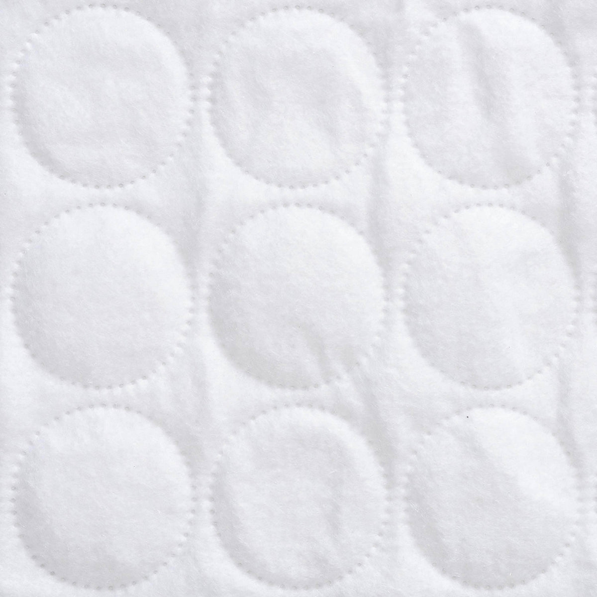 Halo Bassinet Waterproof Mattress Pad in White- Strolleria