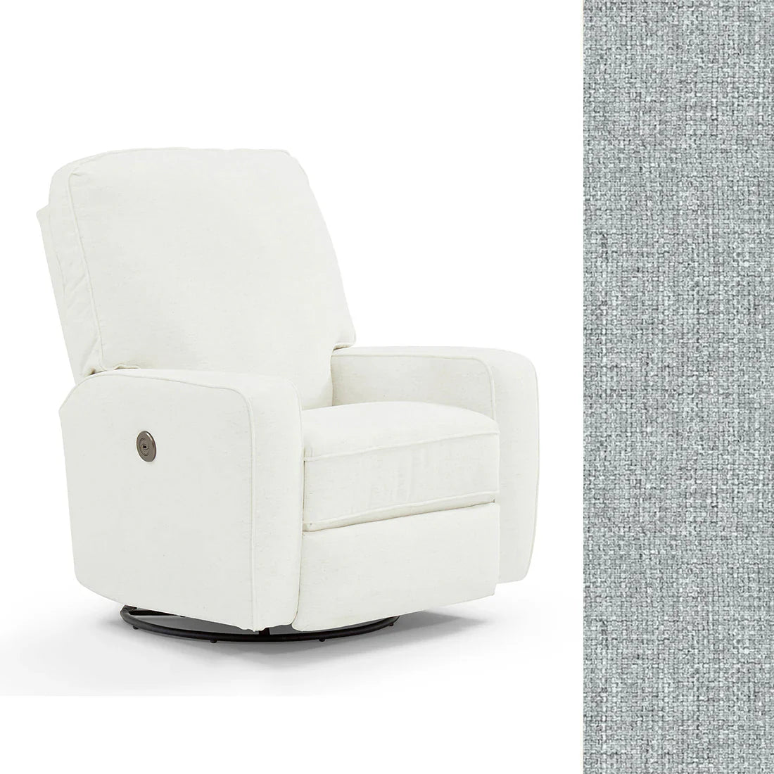 Storytime by Best Chairs Bilana Power Swivel Glider Recliner- Strolleria