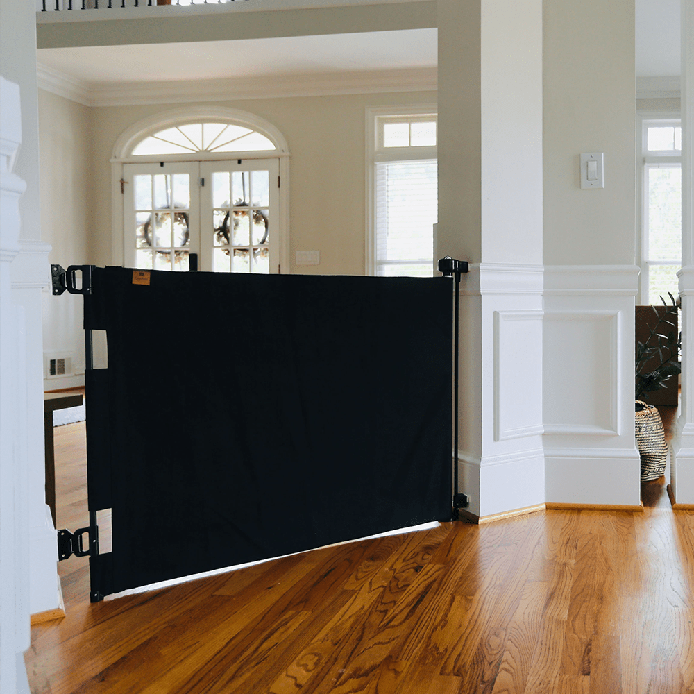 Crafted Gates Co. Oil Waxed Canvas Pet Safety Gate- Strolleria