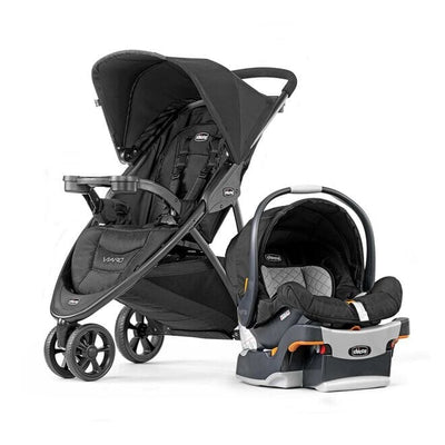 Chicco Viaro Quick-Fold Travel System - Black