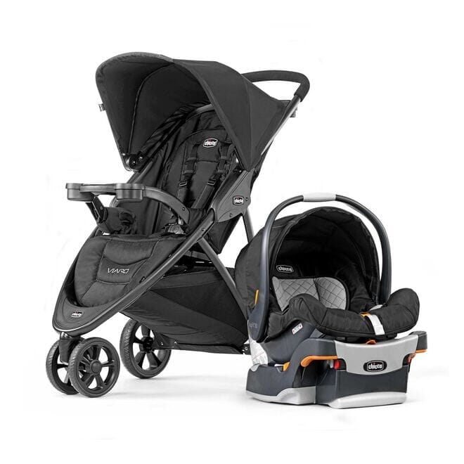 Chicco Viaro Quick-Fold Travel System - Black
