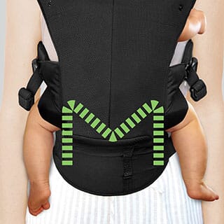 Chicco SnugSupport 4-in-1 Infant Carrier - Black- Strolleria