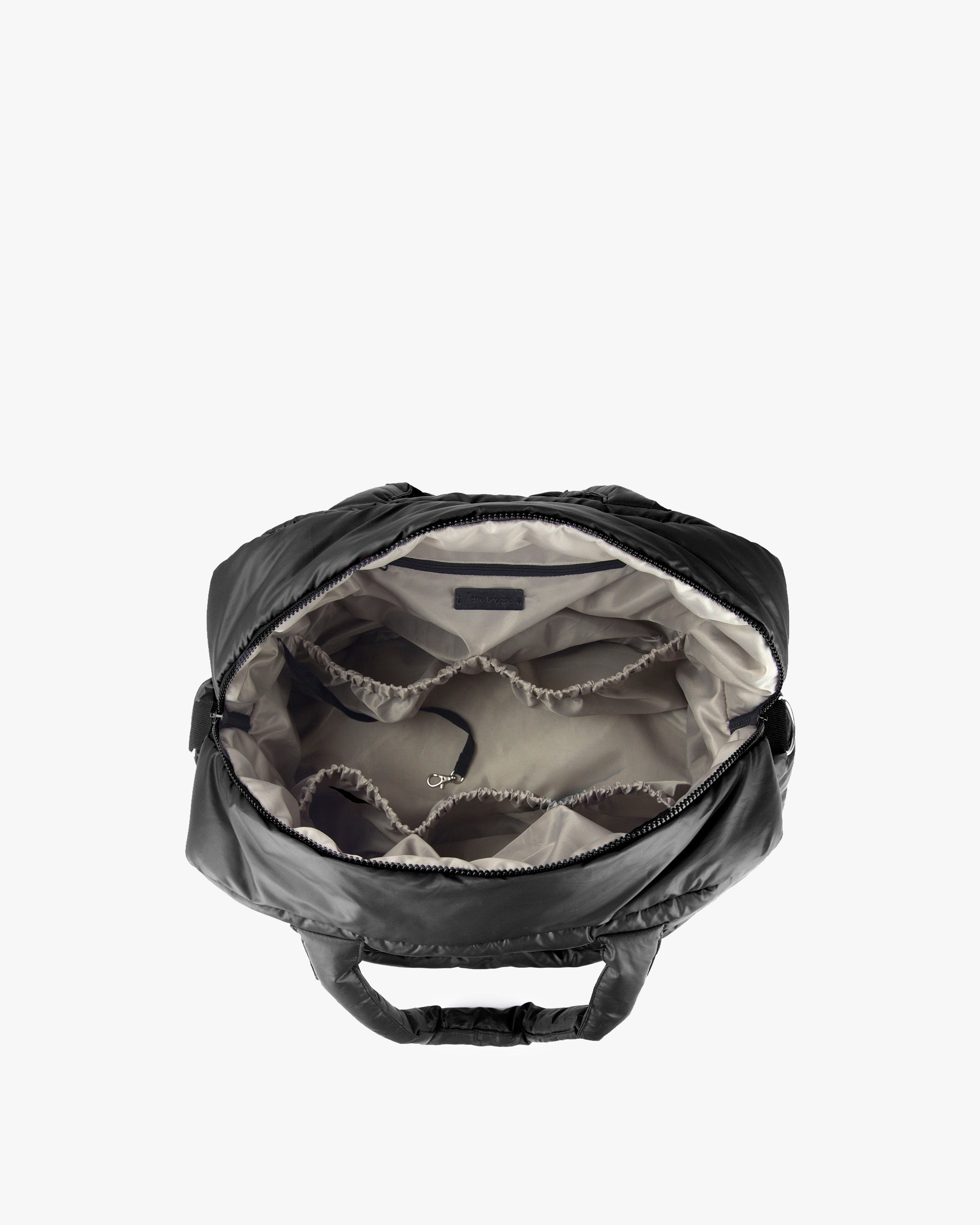 7AM Enfant Plaza Weekend Diaper Bag - Black- Strolleria