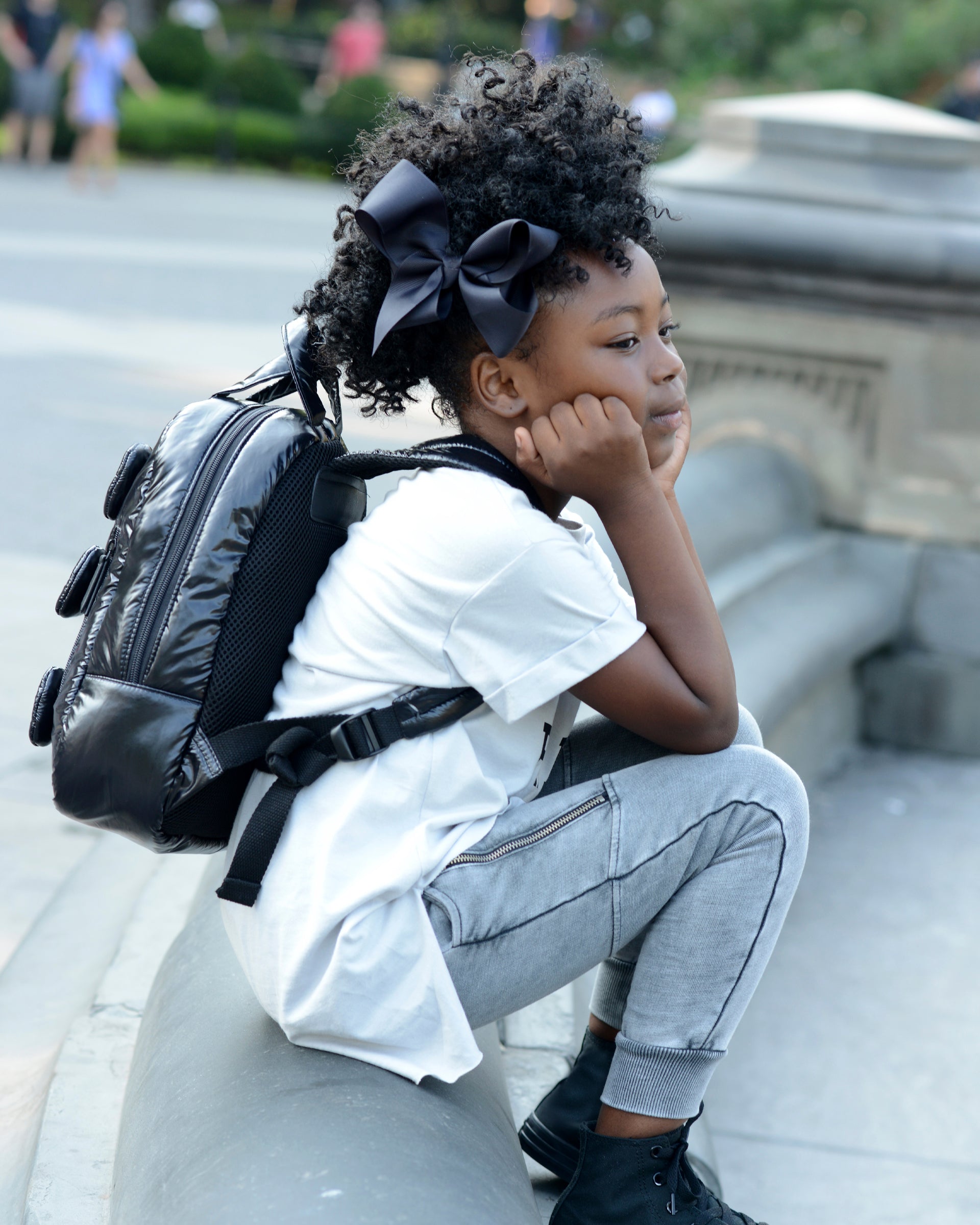 7AM Enfant Bows Backpack- Strolleria