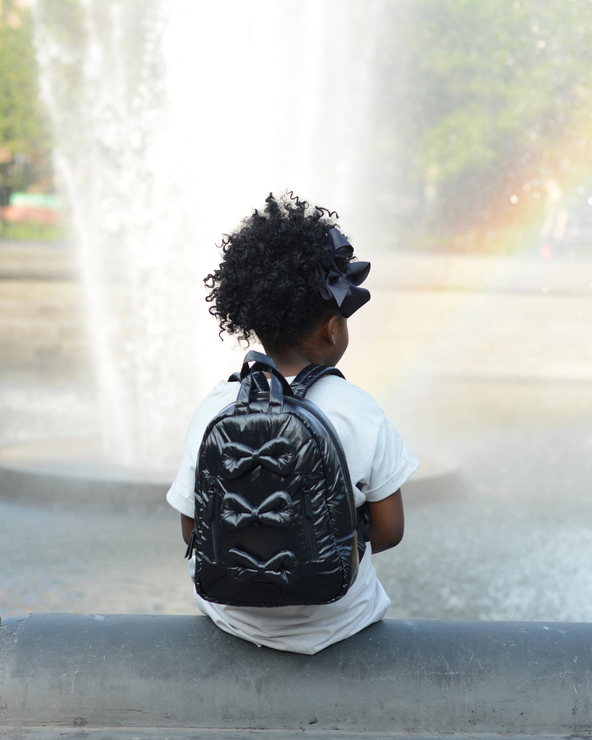 7AM Enfant Bows Backpack- Strolleria
