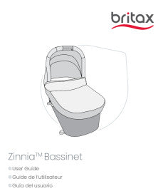 Britax Zinnia Bassinet for Brook, Brook+ and Grove Strollers- Strolleria