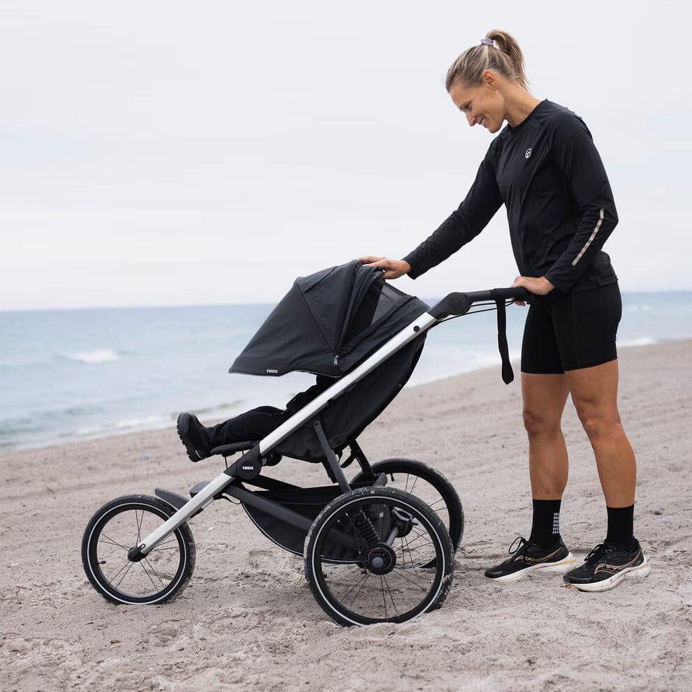 Thule Glide 3 Jogging Stroller - Black- Strolleria