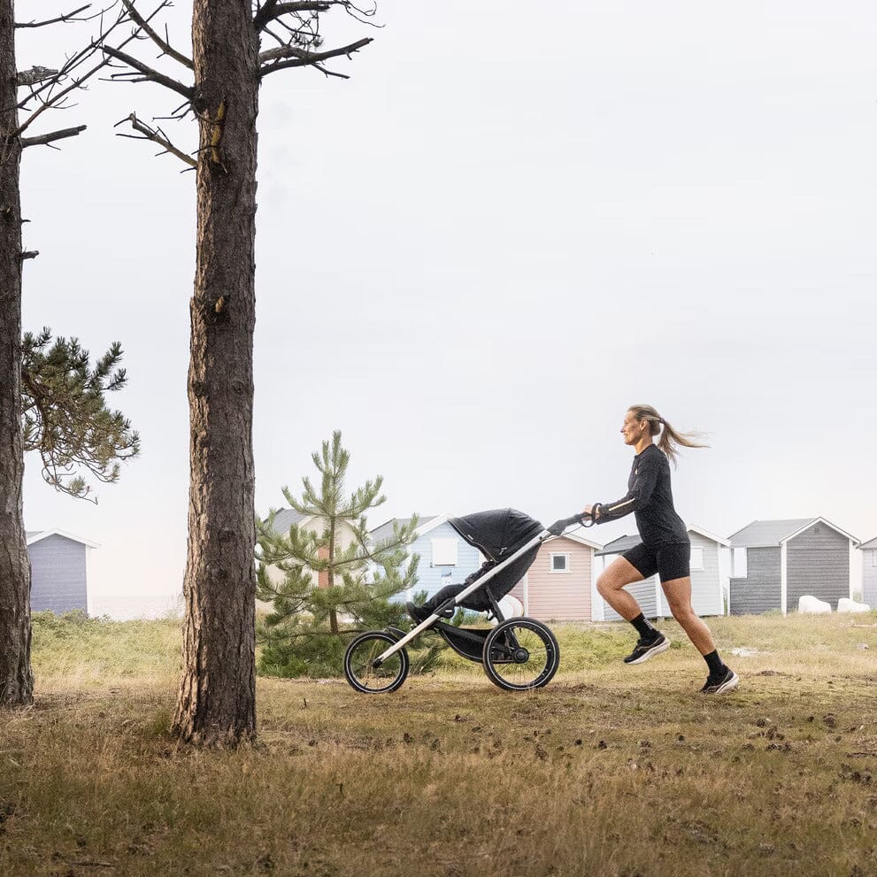 Thule Glide 3 Jogging Stroller - Black- Strolleria