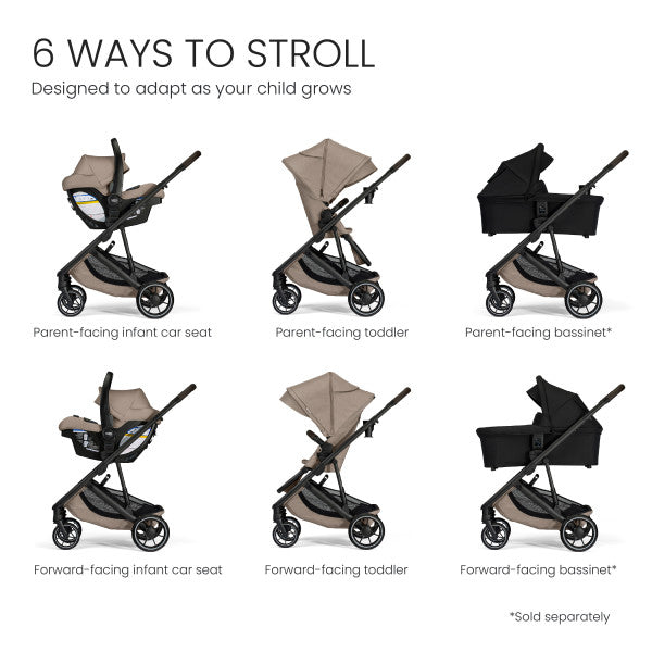 Britax Prism Full-Size Travel System With Willow S Infant Car Seat and Alpine Base- Strolleria