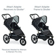 BOB Gear Single Jogging Stroller Adapter for Select Britax Infant Car Seats with ClickTight - Bambi Baby