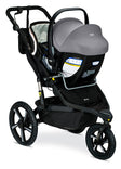 BOB Gear Single Jogging Stroller Adapter for Select Britax Infant Car Seats with ClickTight - Bambi Baby